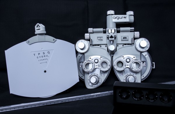 Argus SC Messglaswendevorhalter, Refraktion, Für Optiker, Kunststoff, +/- 0,25 Dpt