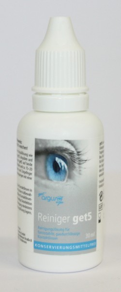 get argus eyes Reinigungslösung für formstabile Kontaktlinsen